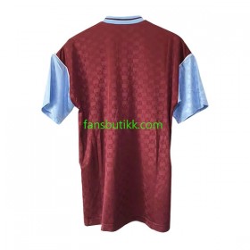 Fotballdrakt West Ham United 1989-1990 Retro Hjemmetrøye Kortermet